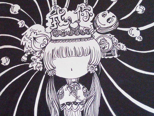 头大 随手画画