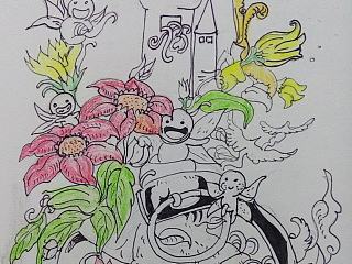 小小手绘插画（个人主页-ZNzM3ODAzMg==） - 创作习作 - 站酷设计师等等dengdeng思原创素材 - 站酷ZCOOL