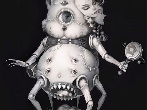 原創(chuàng)｜幻想生物（個人主頁-ZNTY2MjcwNzI=） - 概念設(shè)定 - 站酷設(shè)計師黎家銘原創(chuàng)素材 - 站酷ZCOOL