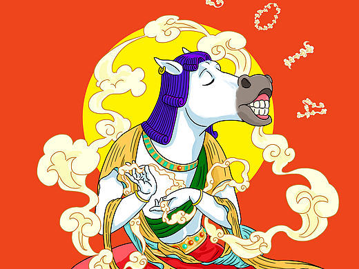 2014马年贺图