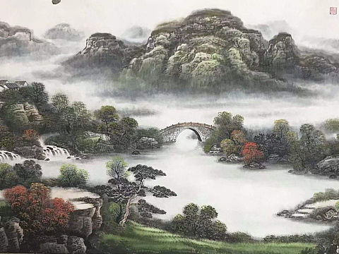职业画家赵书茂