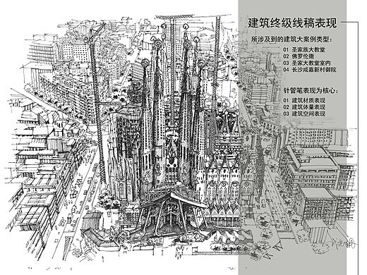 边画边学建筑吧。不断更新中。。。。