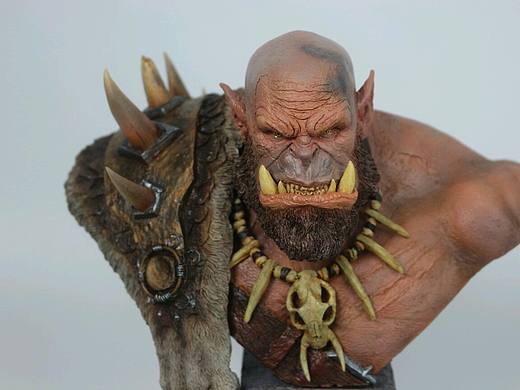 奧格瑞姆 涂裝成品（個(gè)人主頁(yè)-ZMjQyMDU3OTI=） - 手辦/模玩 - 站酷設(shè)計(jì)師老鳥(niǎo)Studio原創(chuàng)素材 - 站酷ZCOOL