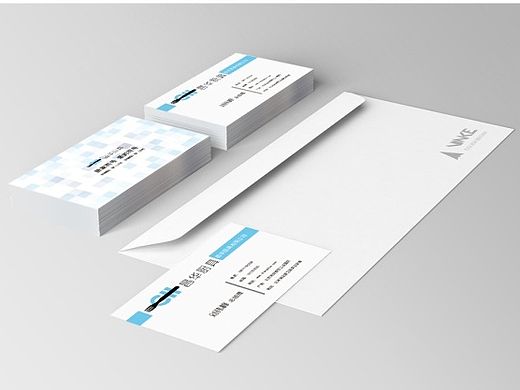 普通的名片的制作