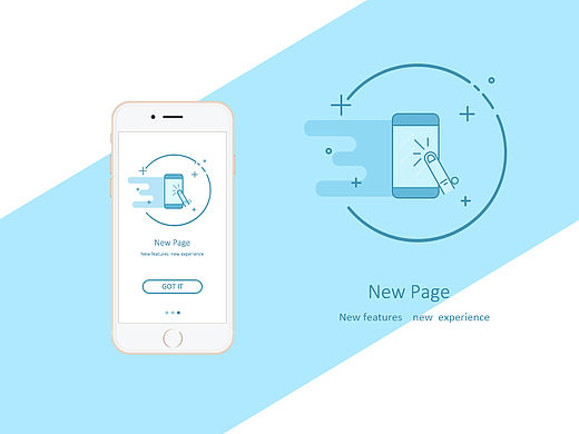 引導頁面練習（個人主頁-ZMTYxNDk3MjQ=） - APP界面 - 站酷設(shè)計師JC西瓜原創(chuàng)素材 - 站酷ZCOOL