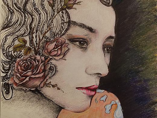 無題（個(gè)人主頁-ZNDQwNTQ1MzI=） - 繪畫 - 站酷設(shè)計(jì)師演喬原創(chuàng)素材 - 站酷ZCOOL