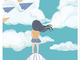 纸飞机的女孩