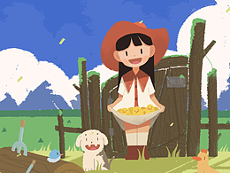 草長鶯飛二月天 | 兒童插畫