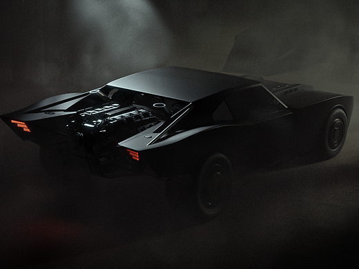 《THE BATMAN》BATMOBILE 新蝙蝠侠战车建模