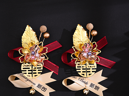 胸花拍摄