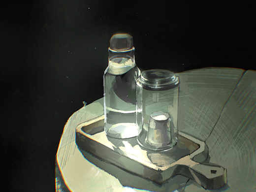 【写生练习】空气、水和尘埃