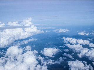 超美的天空和云朵