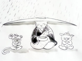 【5分钟水墨速涂】《薇堂集》水墨签绘集锦
