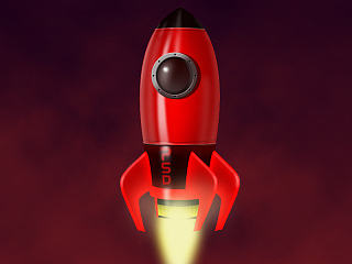 PS火箭练习（个人主页-ZNTk5NDg1Ng==） - 闪屏/壁纸 - 站酷设计师HushingY原创素材 - 站酷ZCOOL