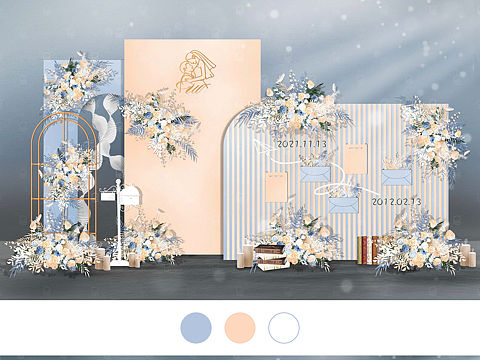 婚礼效果图&婚礼现场图