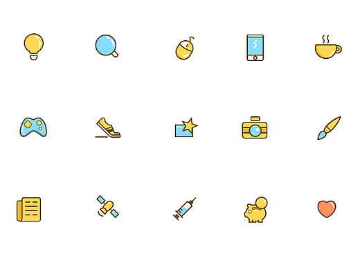Sketch icons