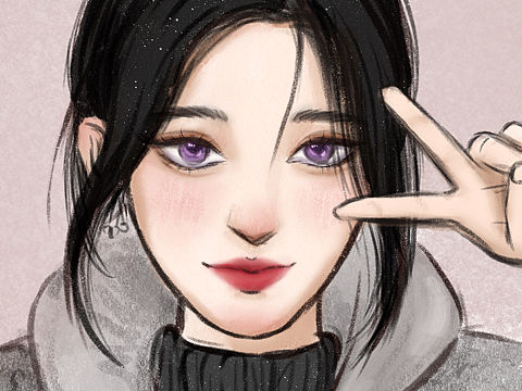 动漫头像（个人主页-ZNTQ5Mjk1MjA=） - 绘画 - 站酷设计师白白万原创素材 - 站酷ZCOOL