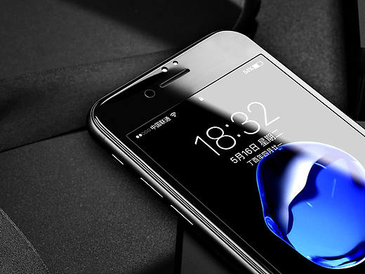 天猫iPhone7手机 3D全屏钢化膜 2.5D全屏钢化膜精修