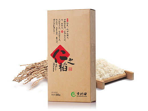 仁之稻 大米包装设计