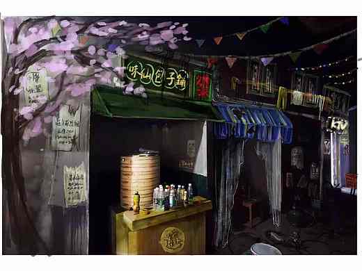 密室港式场景图