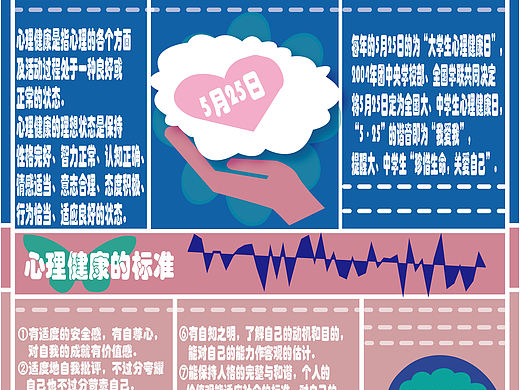 心里健康宣传页设计