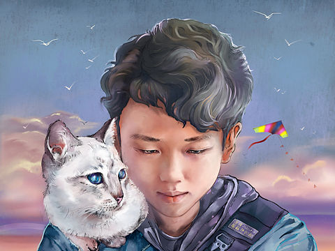 有只猫喜欢上了我（个人主页-ZNTQ3MTg0NTY=） - 创作习作 - 站酷设计师BOBO蘑菇仔原创素材 - 站酷ZCOOL