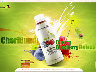 Cheribundi饮料活动站--色彩篇