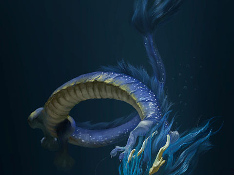 潜龙在渊（个人主页-ZNTgxNjc4NDQ=） - 艺术插画 - 站酷设计师杰KK原创素材 - 站酷ZCOOL