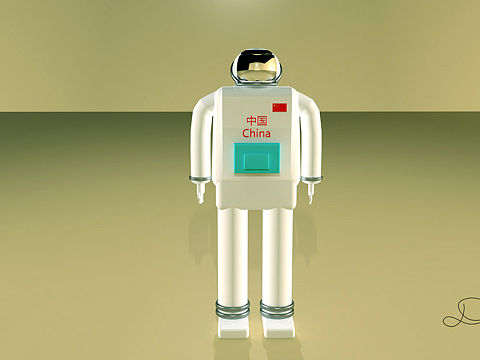 宇航员们c4d [z睡觉]