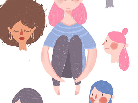 一组之前的画儿