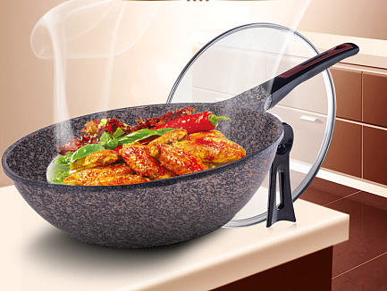 韩式炒锅 不粘锅产品页面