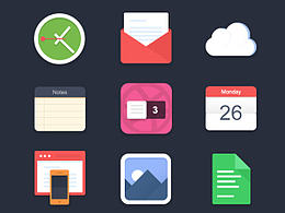 最近临摹的图标