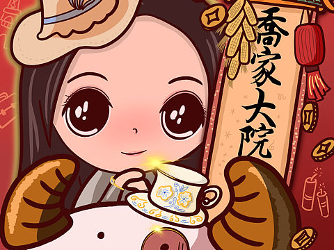 牛年头像（个人主页-ZNTA2Mzk3OTI=） - 创作习作 - 站酷设计师诸葛爆躁插画原创素材 - 站酷ZCOOL