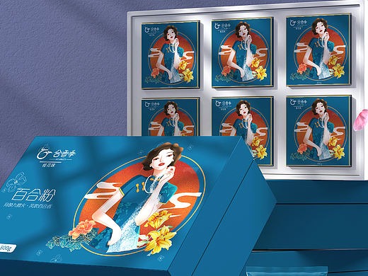 百合粉文创设计（个人主页-ZNTI0NjU5ODg=） - 新锐潮流插画 - 站酷设计师缓缓归去原创素材 - 站酷ZCOOL