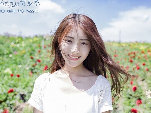 夏天的尾巴-花海