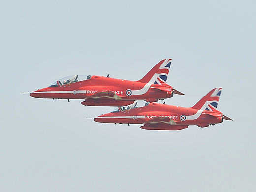 2017年珠海航展飞行表演之英国红箭飞行表演队