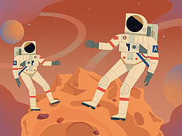 扁平风格 / 商业插画