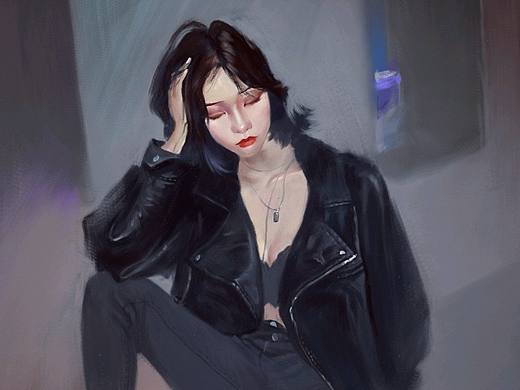 厚涂
