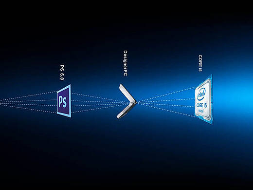 intel (魔兽系)海报设计