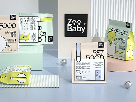 《ZOO BABY》宠物包装 鸡胸肉 猫粮 狗粮 宠物零食