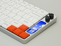 鍵盤產(chǎn)品設(shè)計渲染