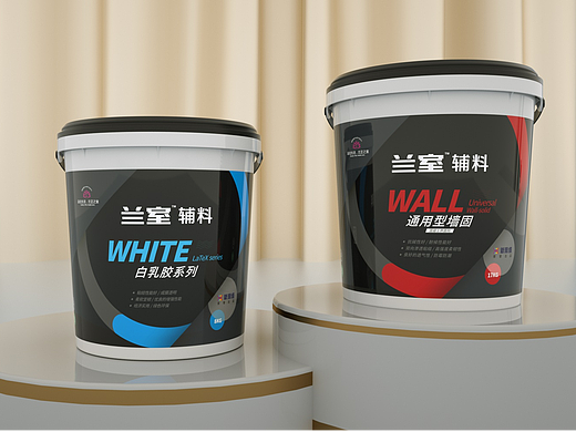 防水辅材品牌包装设计|防水涂料桶设计