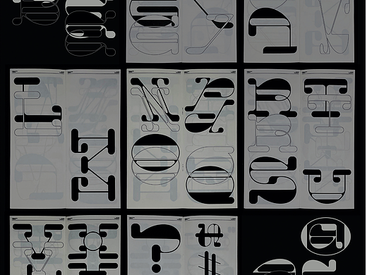 Asepan 西文字形实验