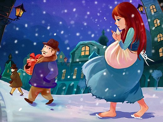 卖火柴的小女孩儿~~~