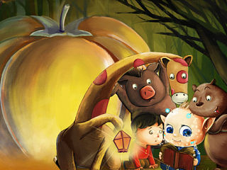 圣元奶粉“蜜星客”主題桌面設(shè)計作品（個人主頁-ZNDkwNTU2NA==） - 商業(yè)插畫 - 站酷設(shè)計師飯賣設(shè)計原創(chuàng)素材 - 站酷ZCOOL