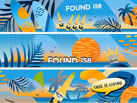 CORONA科罗娜x158广场 墙体插画