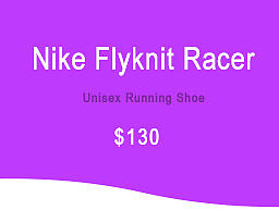 nike flyknit racer