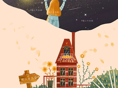 插画-愿望