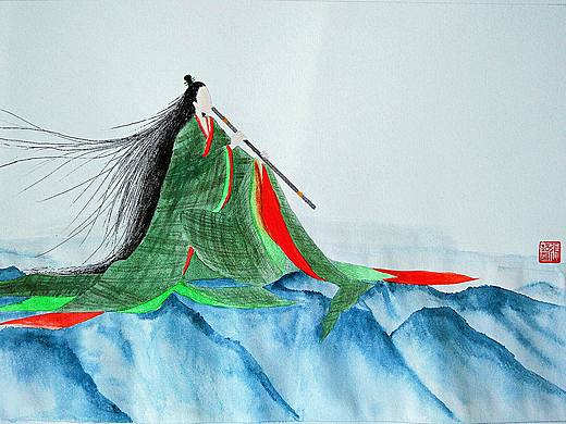 笑傲江湖（个人主页-ZMTk3NDk5MDQ=） - 创作习作 - 站酷设计师张若初原创素材 - 站酷ZCOOL