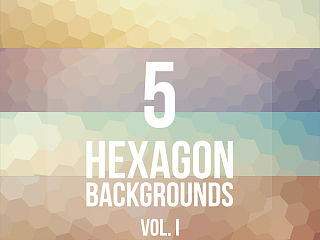 背景素材 5 Hexagon Backgrounds Vol. I